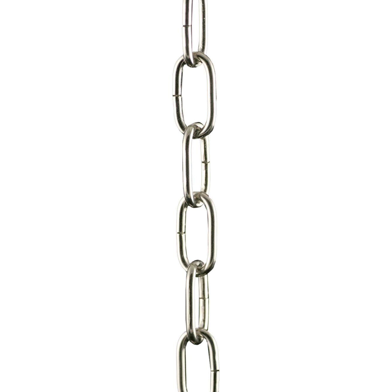 ElekTek Open Link Chain For Chandelier and Lighting Small 20mm x 10mm 2m Pack 