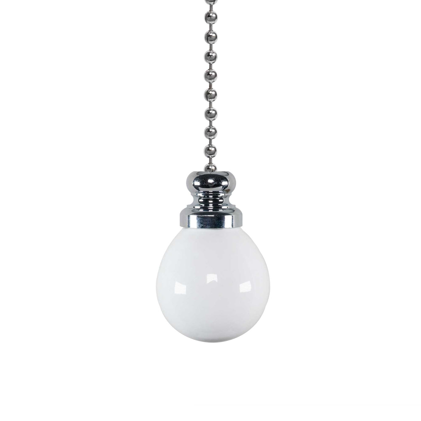 ElekTek Light Pull Chain Ball With 80cm Matching Chain Dark Oak