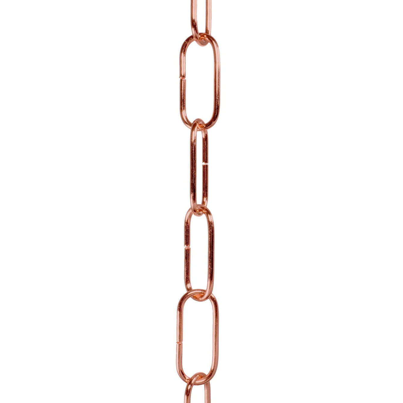 ElekTek Open Link Chain For Chandelier and Lighting Medium 38mm x 15mm Per Linear Metre Antique White